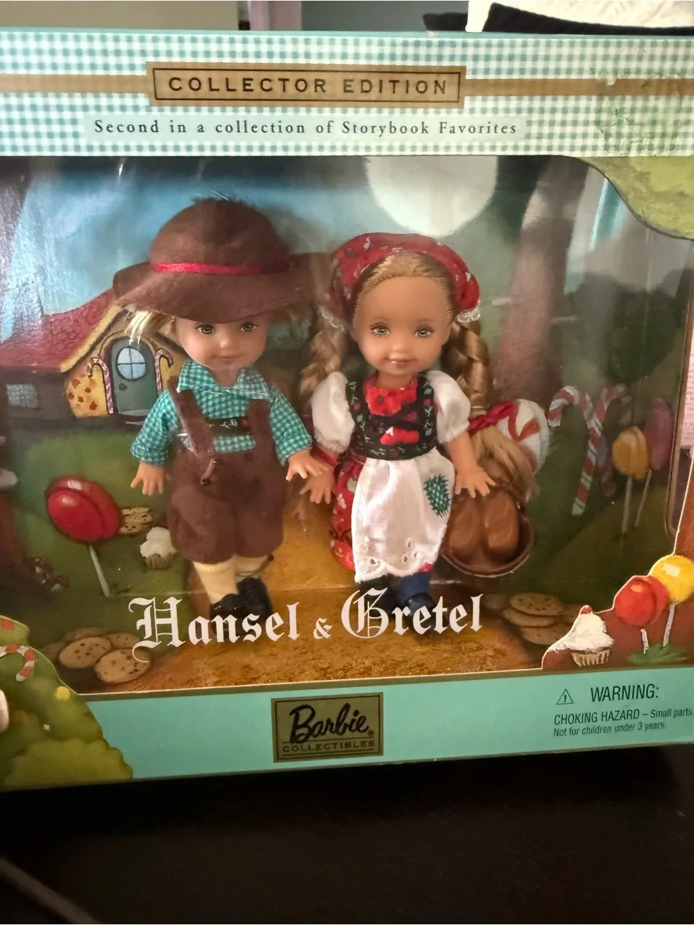 Barbie collector 2nd & 3rd storybook. Hansel & Gretel Goldilocks & 3 bears 2000